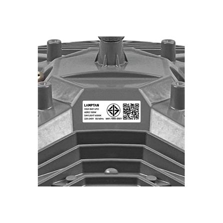 โคมไฮเบย์ LAMPTAN LED HIGH BAY UFO AERO 100 วัตต์ DAYLIGHT สีเทา_6