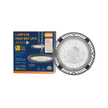โคมไฮเบย์ LAMPTAN LED HIGH BAY UFO AERO 100 วัตต์ DAYLIGHT สีเทา_3