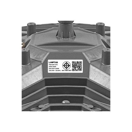 โคมไฮเบย์ LAMPTAN LED HIGH BAY UFO AERO 200 วัตต์ DAYLIGHT สีเทา_6