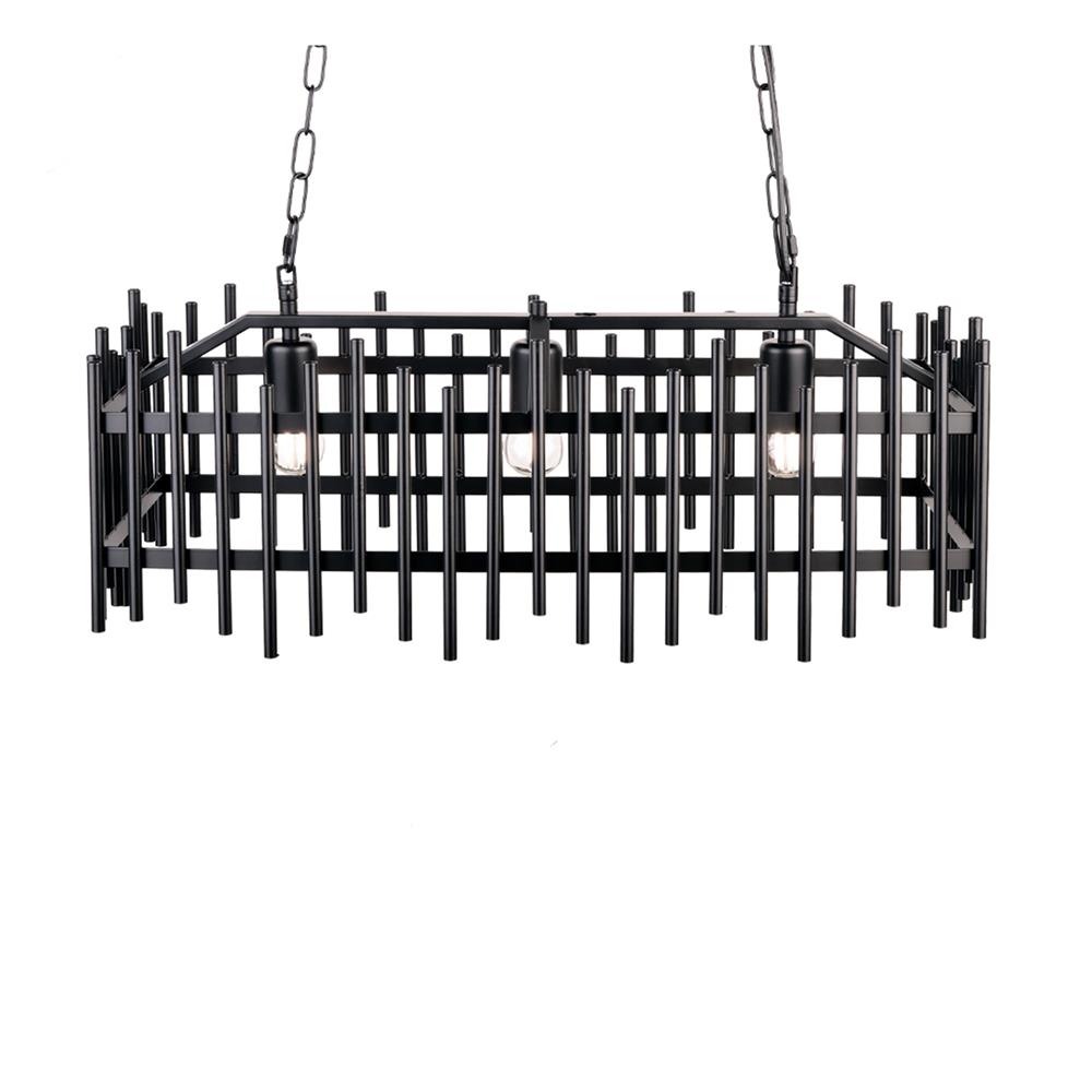 ไฟช่อ LUMAX MD 01-02930 สีดำ 3 หัว