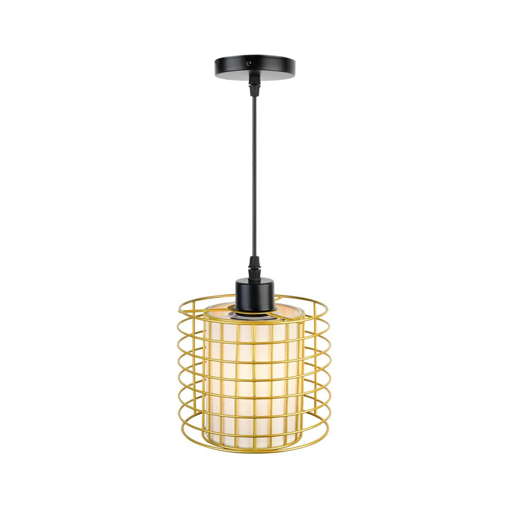 ไฟช่อ LUMAX 01-02924 สีน้ำตาล/ทอง 1 หัว