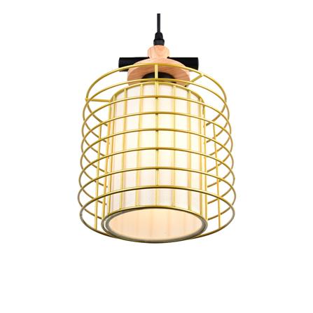 ไฟช่อ LUMAX 01-02924 สีน้ำตาล/ทอง 1 หัว_1