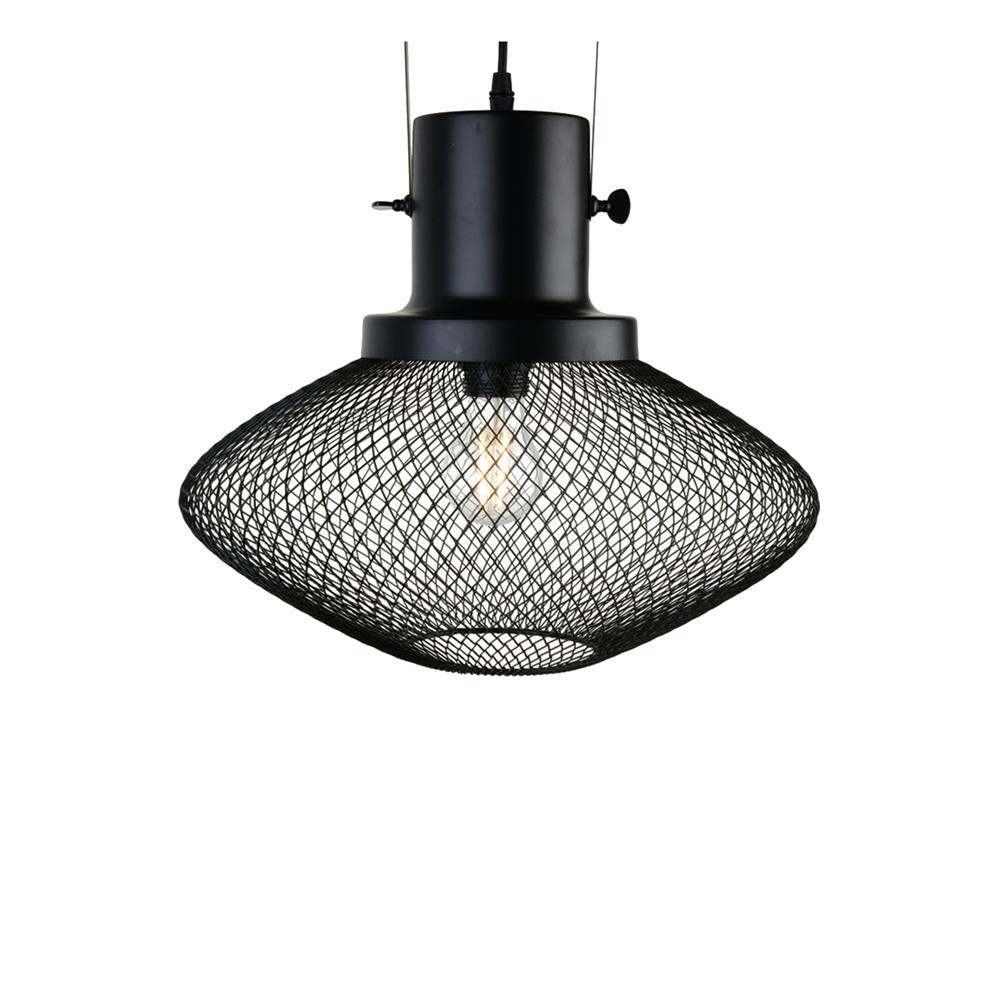 ไฟช่อ LUMAX MDL 01-02921 สีดำ 1 หัว