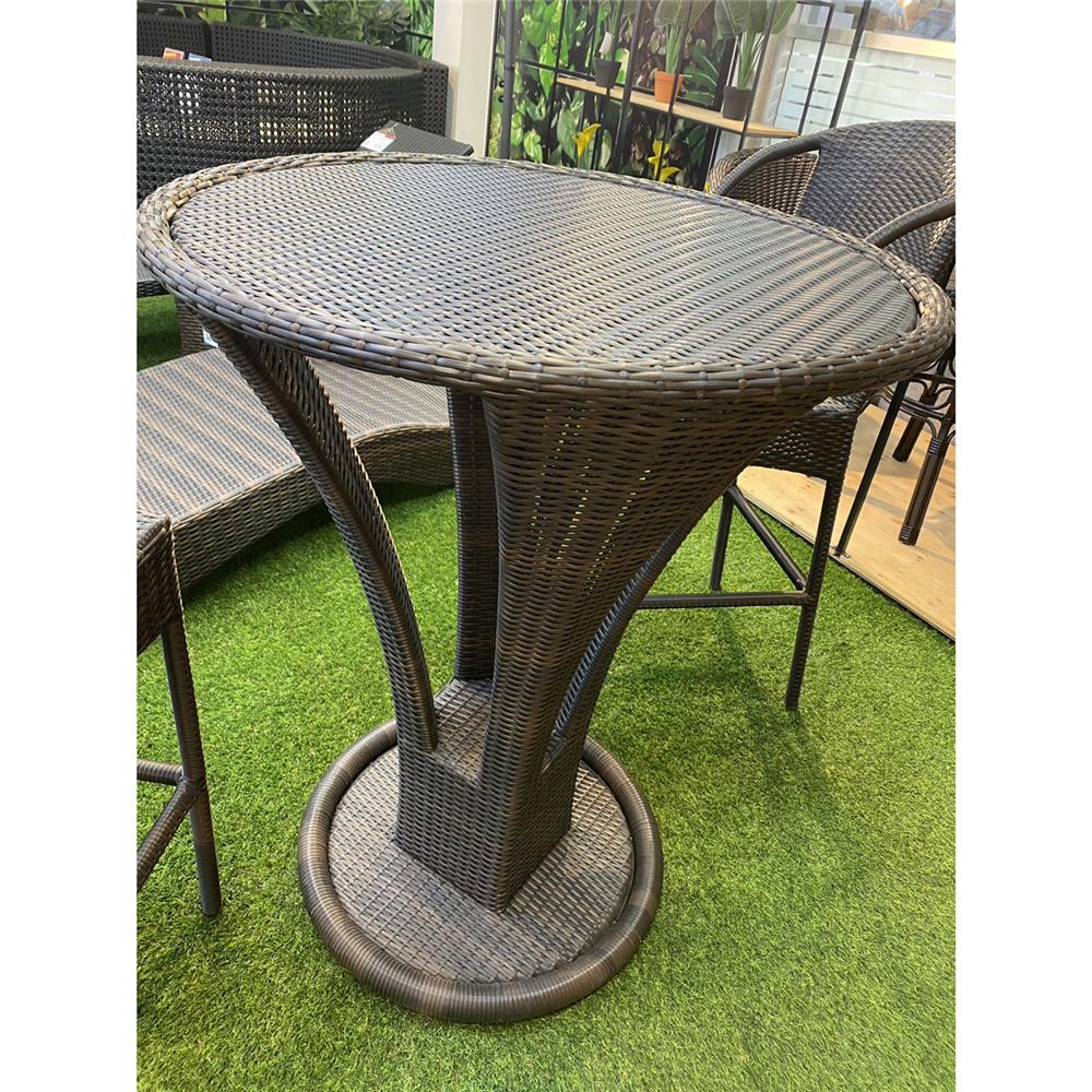 ชุดบาร์หวายเทียม IVY BS010 ROUTE BAR SET สีน้ำตาลเข้ม