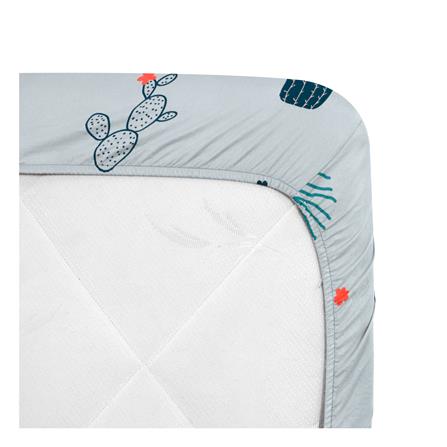 ชุดผ้าปูที่นอน 6 ฟุต 6 ชิ้น ME LIVING CACTUS สีเทา_2