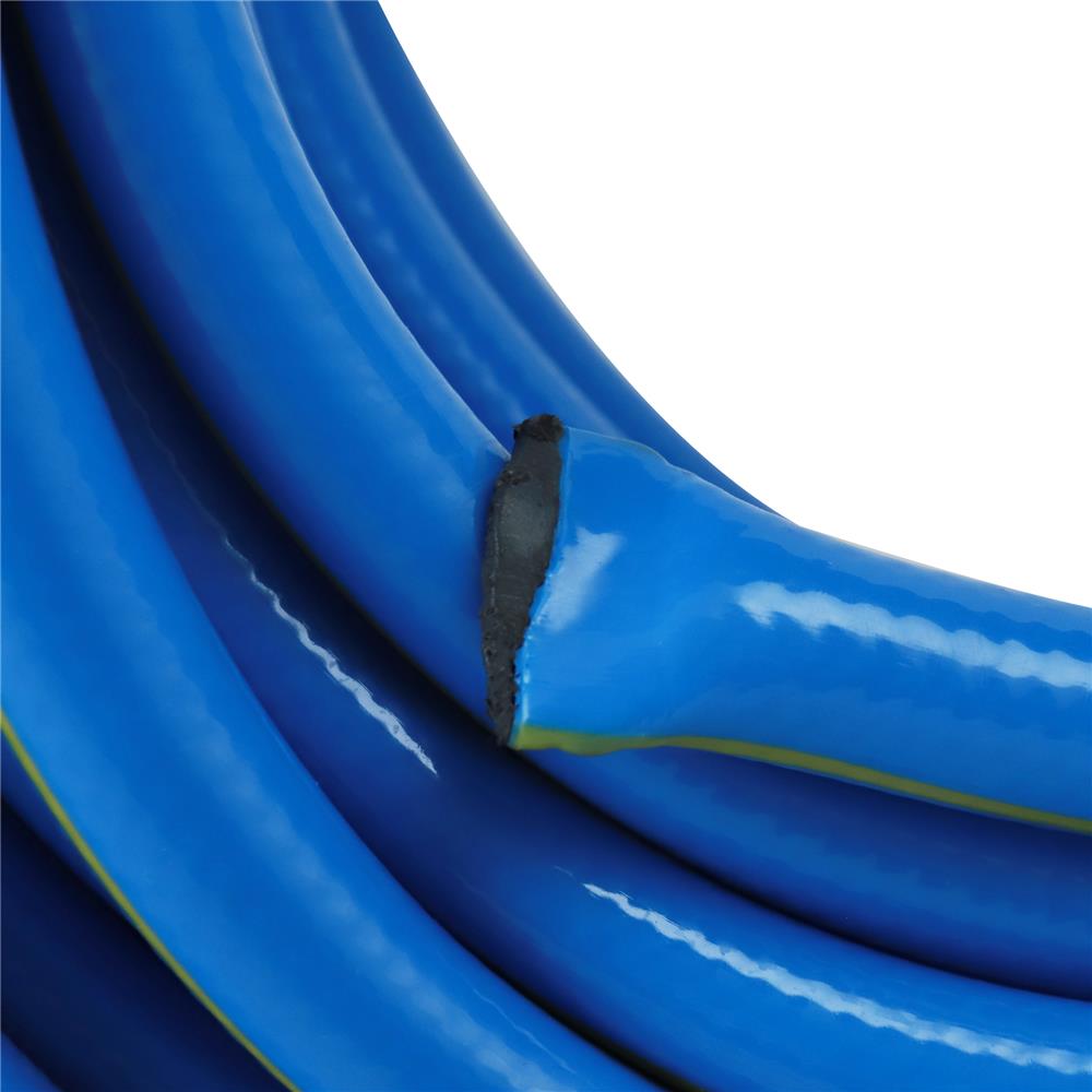 สายยางใยแก้ว SPRING 1/2 นิ้วX20 ม. สีน้ำเงิน