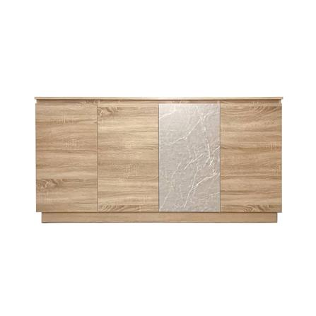 ตู้วางทีวี ME LIVING 160 ซม. สี SOLID OAK/MARBLE GREY