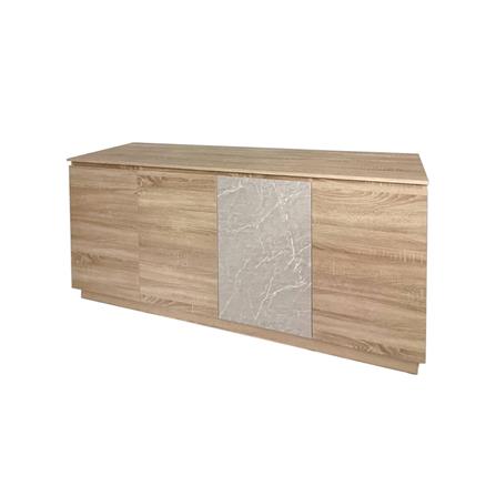 ตู้วางทีวี ME LIVING 160 ซม. สี SOLID OAK/MARBLE GREY_2