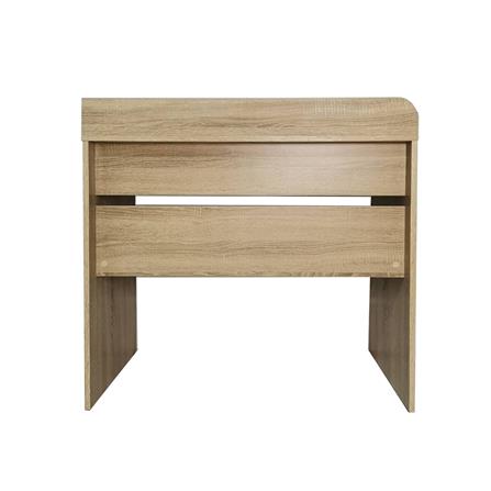 โต๊ะทำงาน ME LIVING 90 ซม. สี SOLID OAK/MARBLE GREY_2