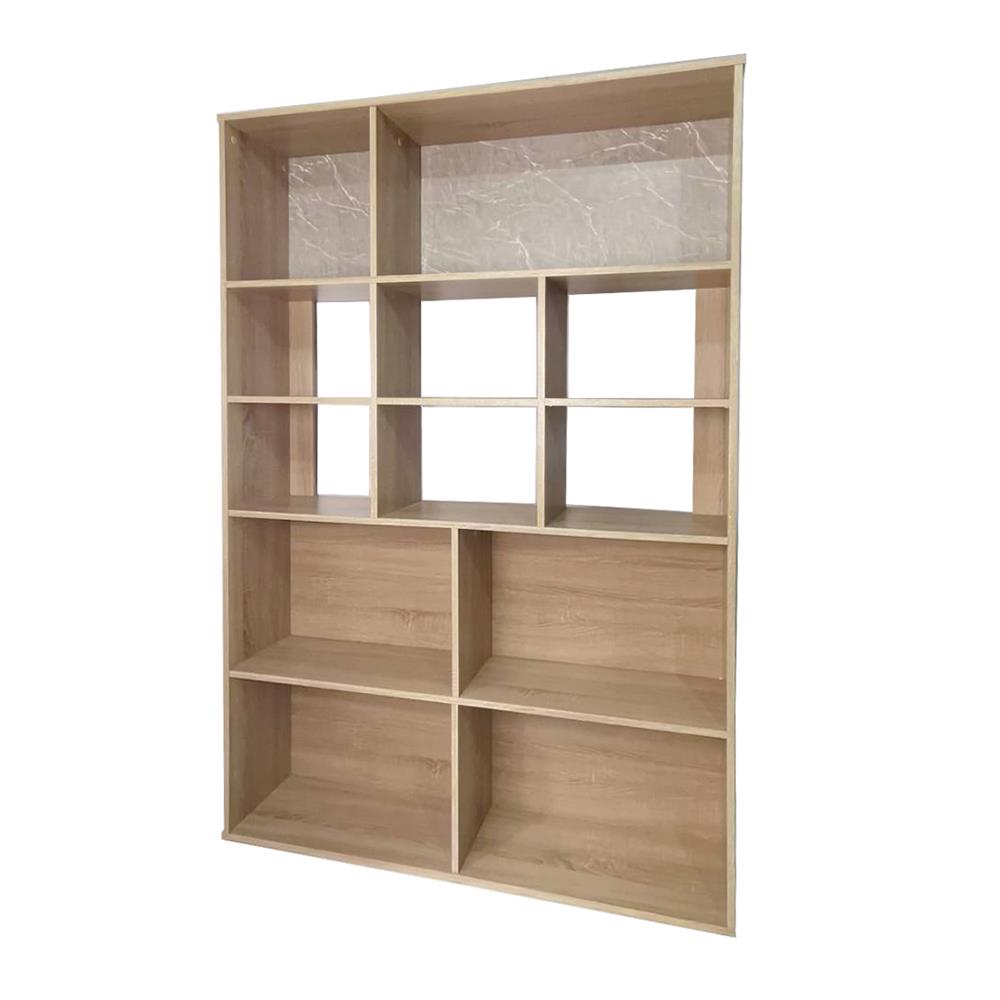 ชั้นวางของ 5 ชั้น ME LIVING สี SOLID OAK/MARBLE GREY