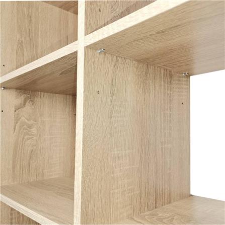 ชั้นวางของ 5 ชั้น ME LIVING สี SOLID OAK/MARBLE GREY_2