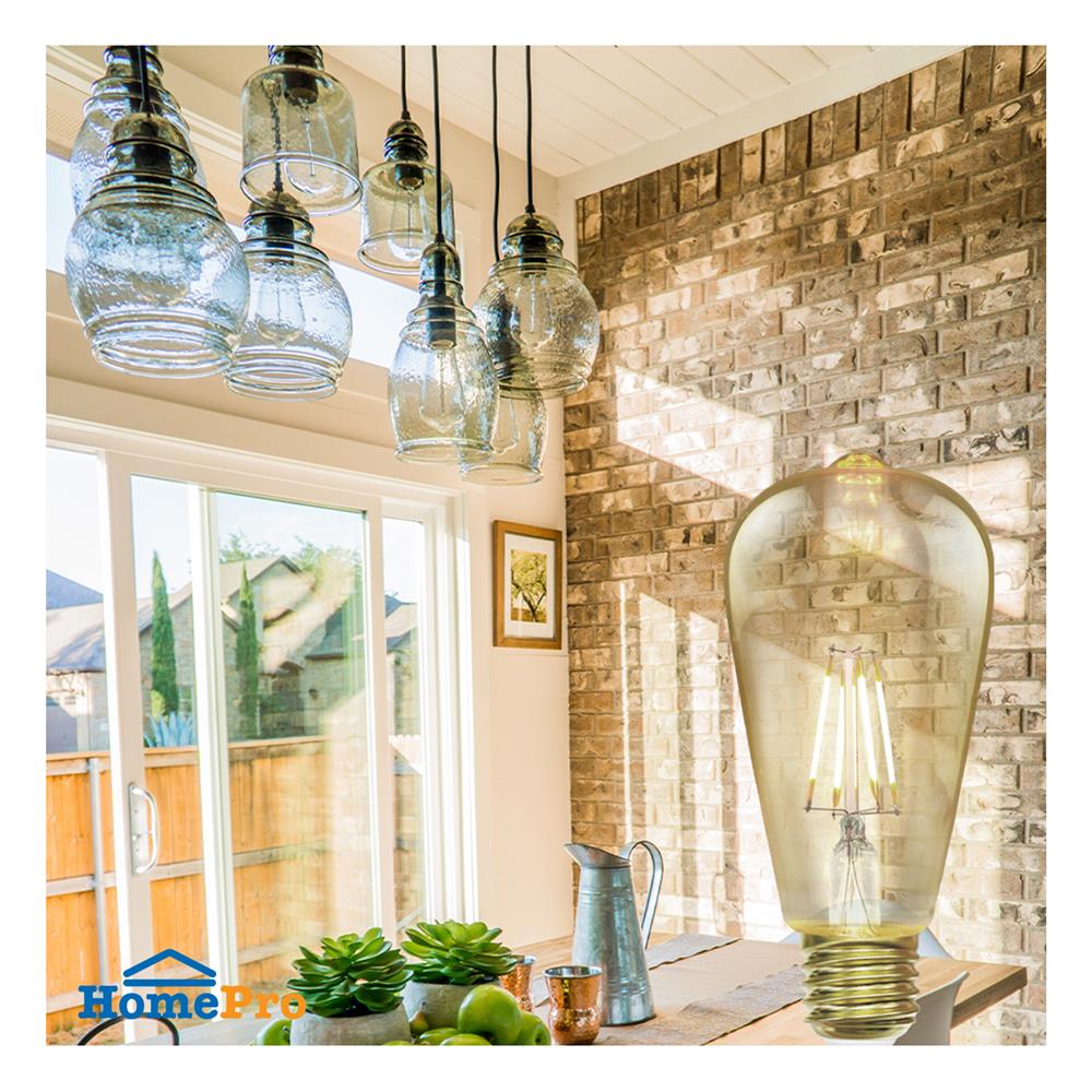 หลอด LED LUMAX FILAMENT ST64 7 วัตต์ WARM WHITE E27