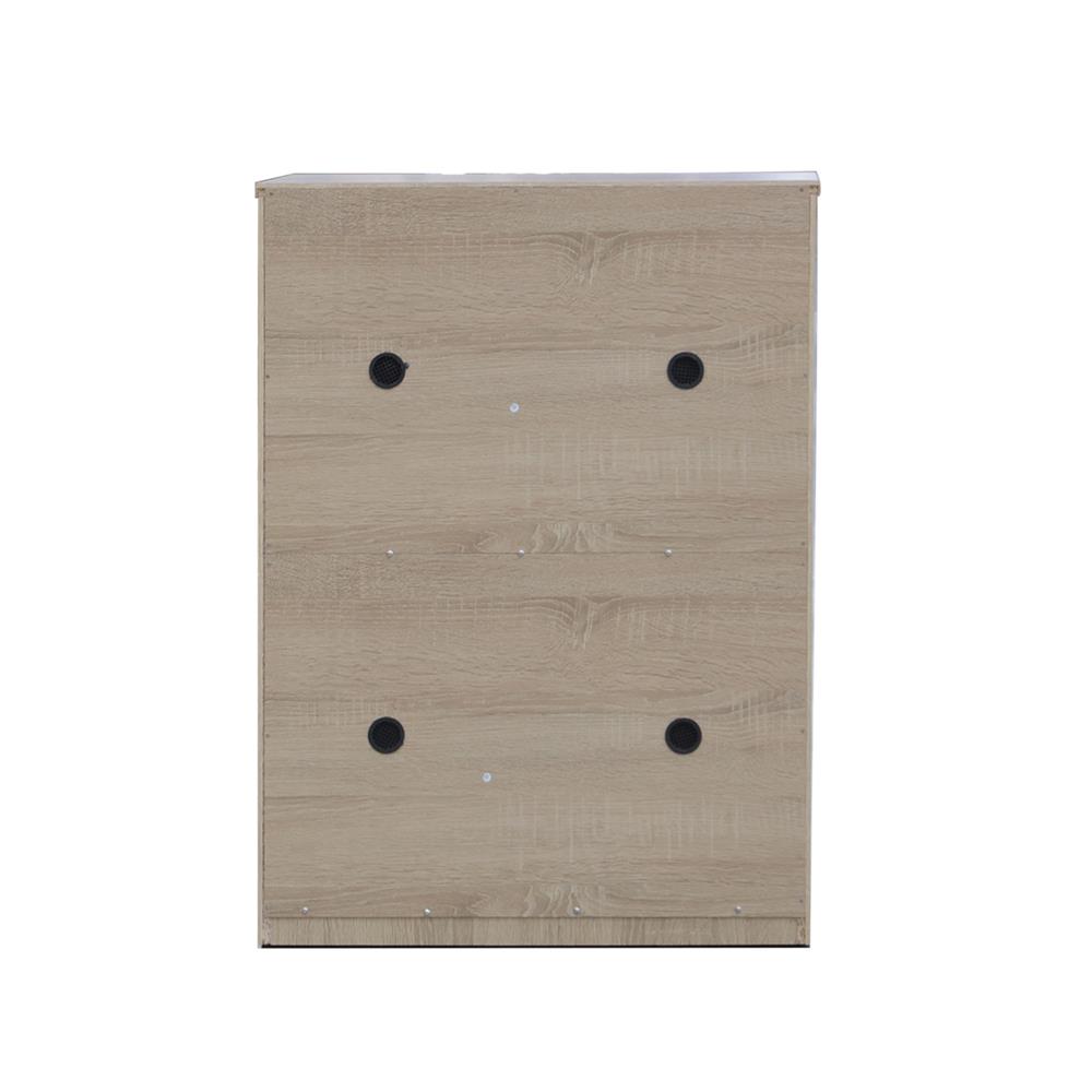 ตู้วางรองเท้า 12-15 คู่ ME LIVING สี SOLID OAK/MARBLE GREY