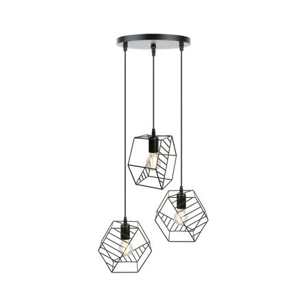 ไฟช่อ LUMAX 01-02936 สีดำ 3 หัว_0