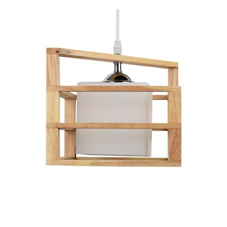 ไฟช่อ LUMAX 01-02932 สีน้ำตาล/ขาว 1 หัว_1