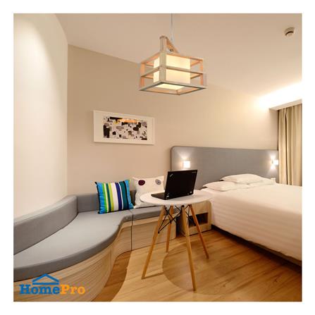 ไฟช่อ LUMAX 01-02932 สีน้ำตาล/ขาว 1 หัว_3