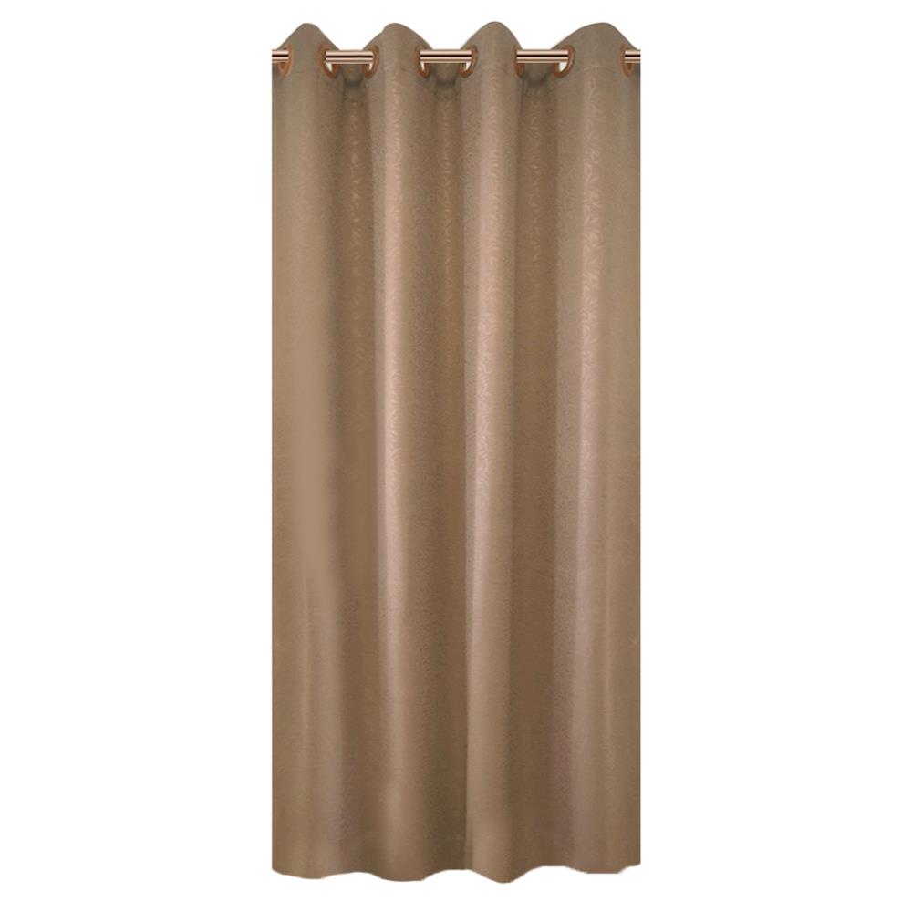 ผ้าม่าน EYELET HOME LIVING STYLE PROTEA UV 140X220 ซม. สีน้ำตาล_1