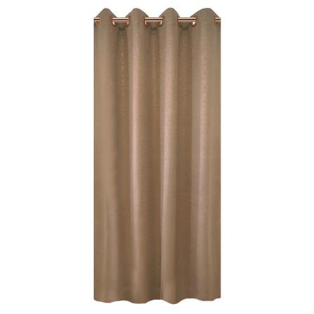 ผ้าม่าน EYELET HOME LIVING STYLE PROTEA UV 140X220 ซม. สีน้ำตาล