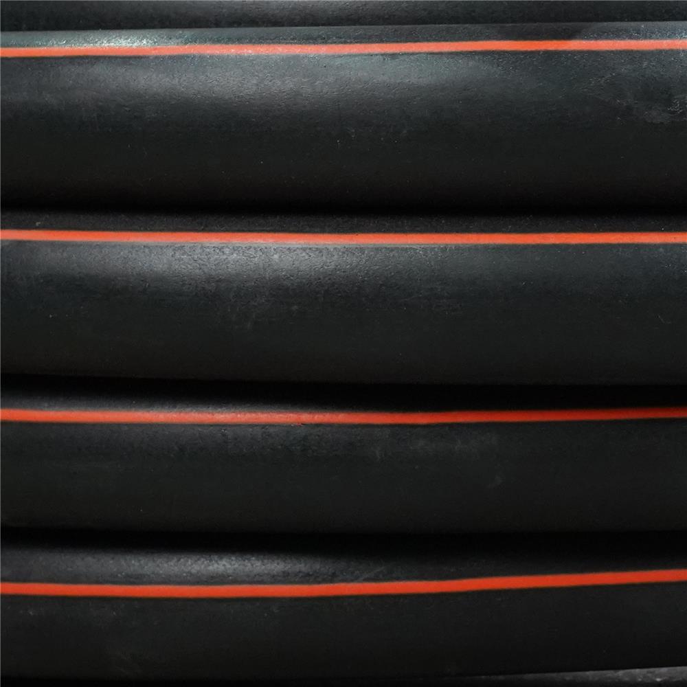 ท่อ HDPE คาดส้ม SPRING PN4 25 มม. x 20 ม.