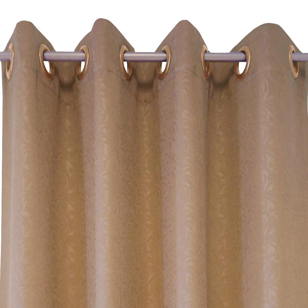 ผ้าม่าน EYELET HOME LIVING STYLE PROTEA UV 140X160 ซม. สีน้ำตาล