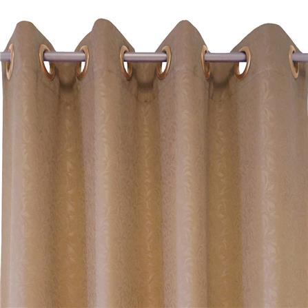 ผ้าม่าน EYELET HOME LIVING STYLE PROTEA UV 140X160 ซม. สีน้ำตาล_3