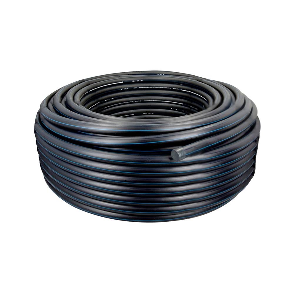 ท่อ HDPE คาดฟ้า ตรามือ PN10 PE100 63 มม. X 100 ม.