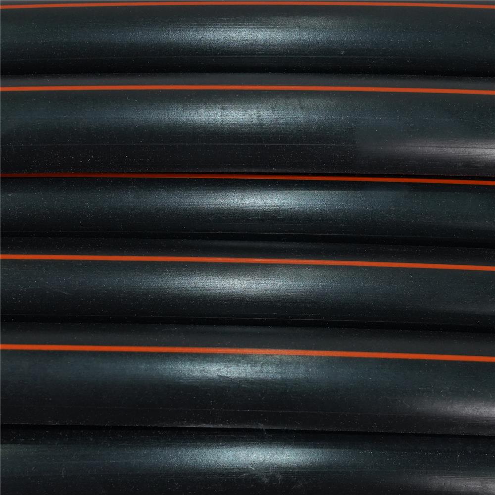 ท่อ HDPE คาดส้ม SPRING PN4 20 มม. x 50 ม.