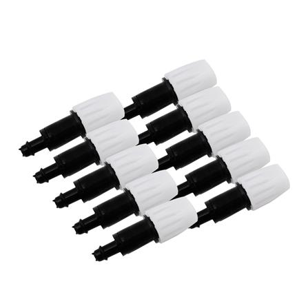 หัวพ่นหมอก 1 ทาง เปิด-ปิดน้ำ TOWAI สีขาว แพ็ก 10 ชิ้น_1