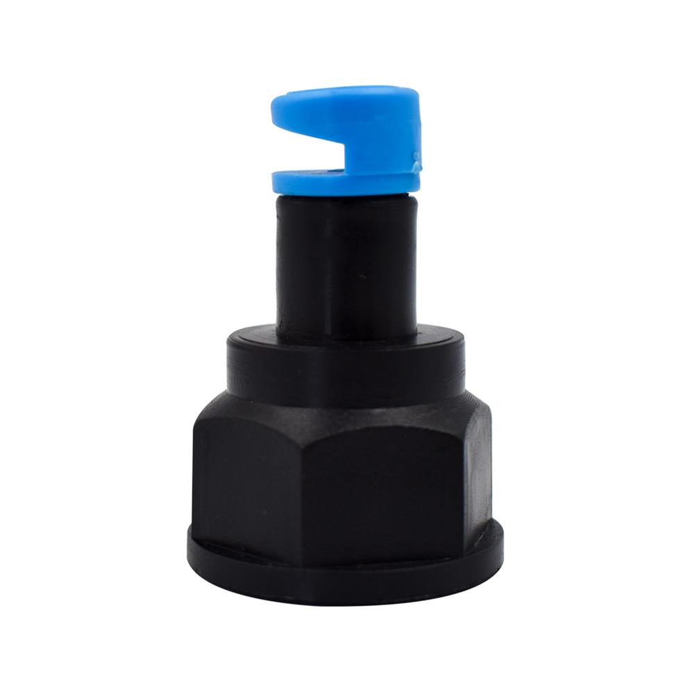 หัวฉีดด้านเดียว หมุนปรับทิศทาง TOWAI 3/4 นิ้ว X 1/2 นิ้ว สีฟ้า