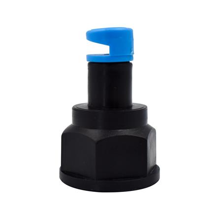 หัวฉีดด้านเดียว หมุนปรับทิศทาง TOWAI 3/4 นิ้ว X 1/2 นิ้ว สีฟ้า_0