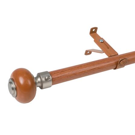 รางอะลูมิเนียม ยืดหด HOME LIVING STYLE MOON 110-200 ซม. สีน้ำตาล_1