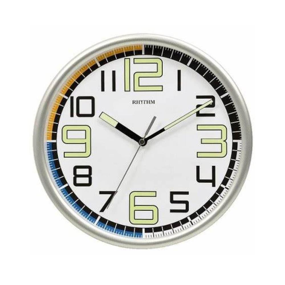 นาฬิกาแขวน RHYTHM CMG596NR19 10 นิ้ว สีขาว