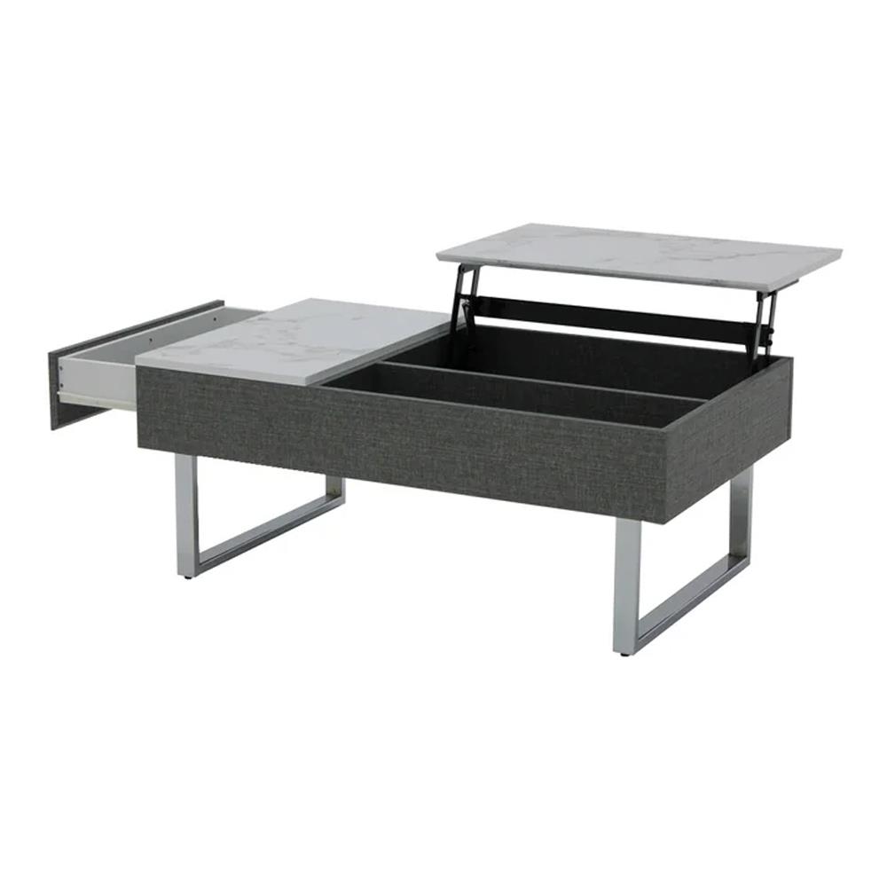 โต๊ะกลาง KONCEPT ARCADA CF100 สีเกรย์ลินิน