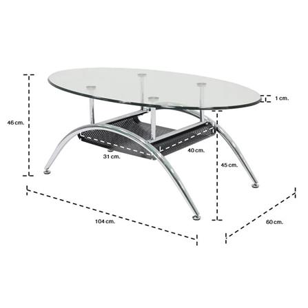 โต๊ะกลาง KONCEPT SEASON C3 สีเงิน_3