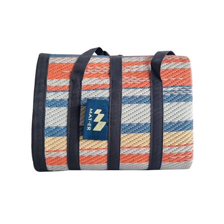 เสื่อพกพา MAT-ER BRIGHTEN 90X180 ซม. สีส้ม-ฟ้า-ครีม-ขาว_1