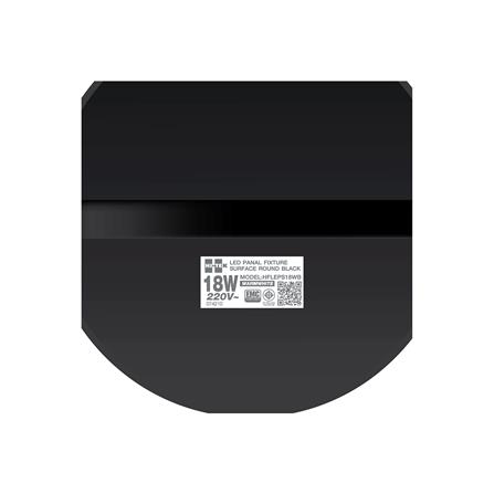 ดาวน์ไลท์ LED HI-TEK HFLEPS18WB 7.5 นิ้ว 18 วัตต์ WARM WHITE สีดำ_6