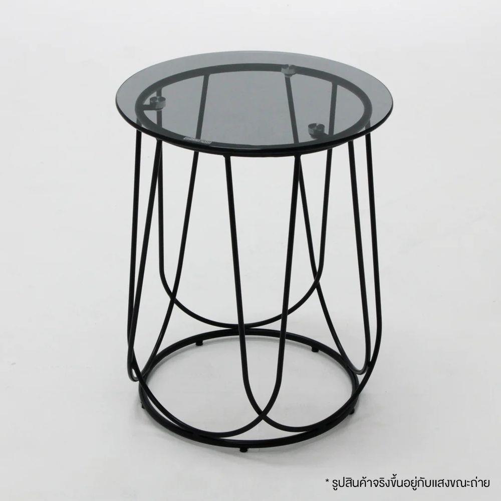 โต๊ะข้าง KONCEPT SCOTCH D40 สีดำ