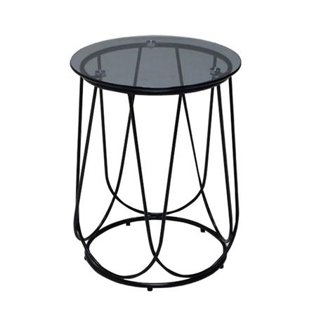 โต๊ะข้าง KONCEPT SCOTCH D40 สีดำ