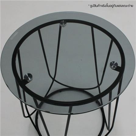 โต๊ะข้าง KONCEPT SCOTCH D40 สีดำ_1