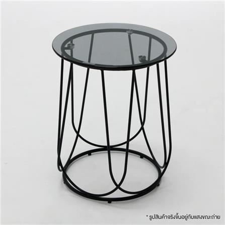 โต๊ะข้าง KONCEPT SCOTCH D40 สีดำ_2