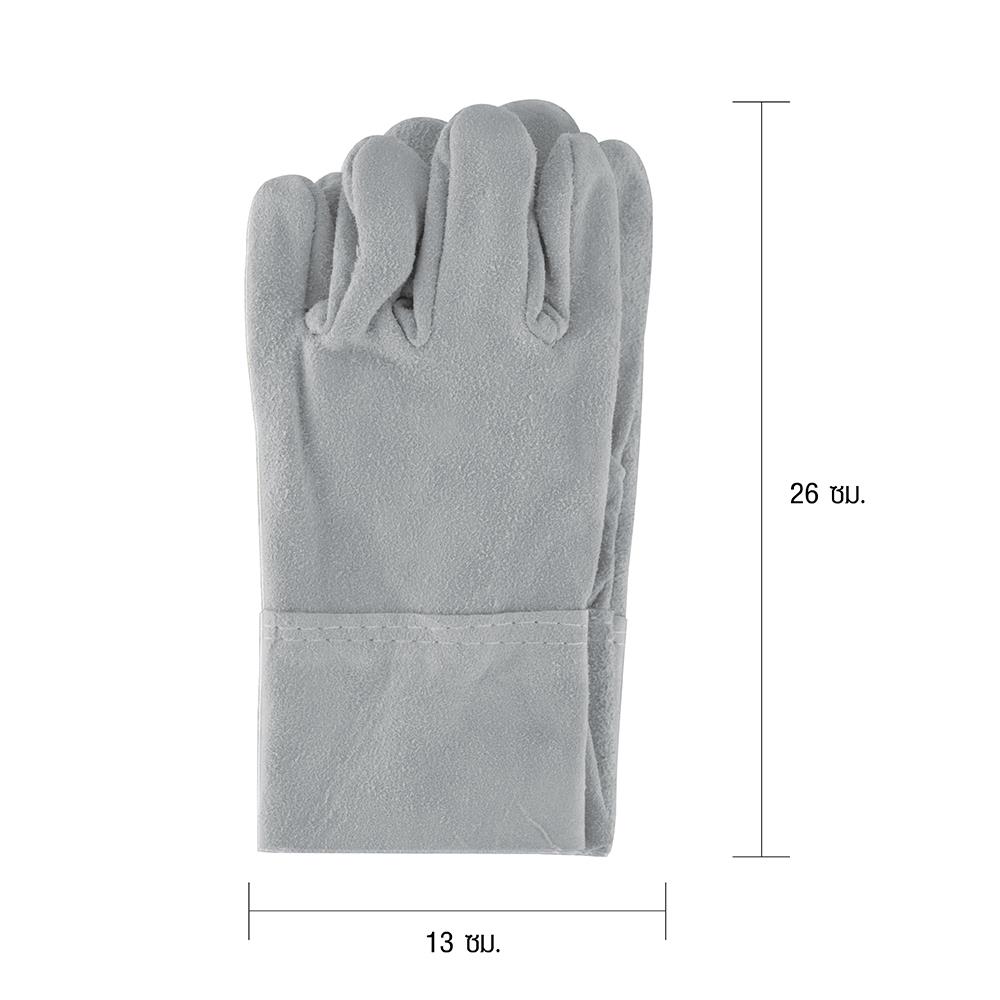 ถุงมือหนังทำสวน KRUKER สีเทา