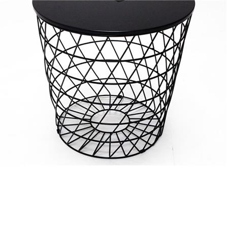 โต๊ะข้าง KONCEPT SAVOIR D40 สีดำ_2