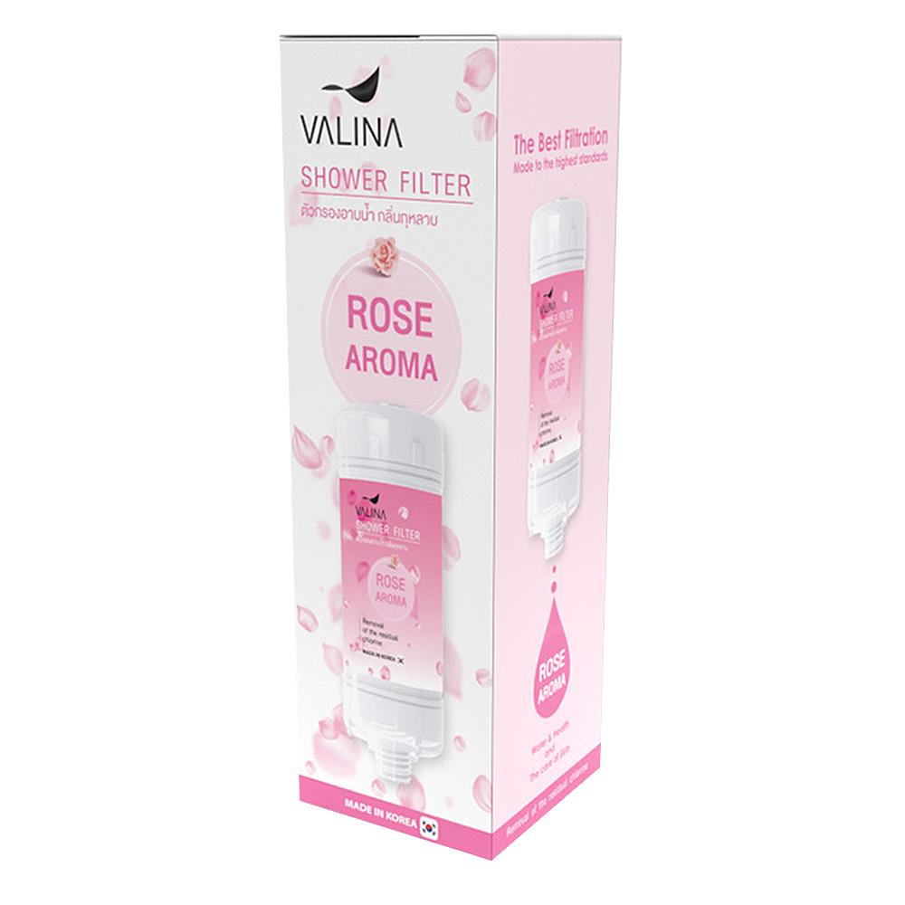 ตัวกรองอาบน้ำ VALINA VIT C กลิ่น ROSE