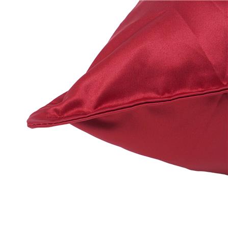 หมอนอิง HOME LIVING STYLE SATINY 24X24 นิ้ว สีแดง_2