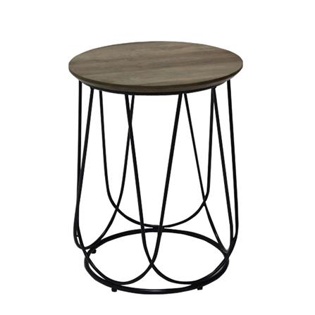 โต๊ะข้าง KONCEPT SANITY D40 สีไม้เข้ม_0