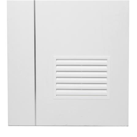 ประตูห้องน้ำ UPVC AZLE BN-01 เกล็ดล่าง 70X200 ซม. สีขาว เจาะลูกบิด_2