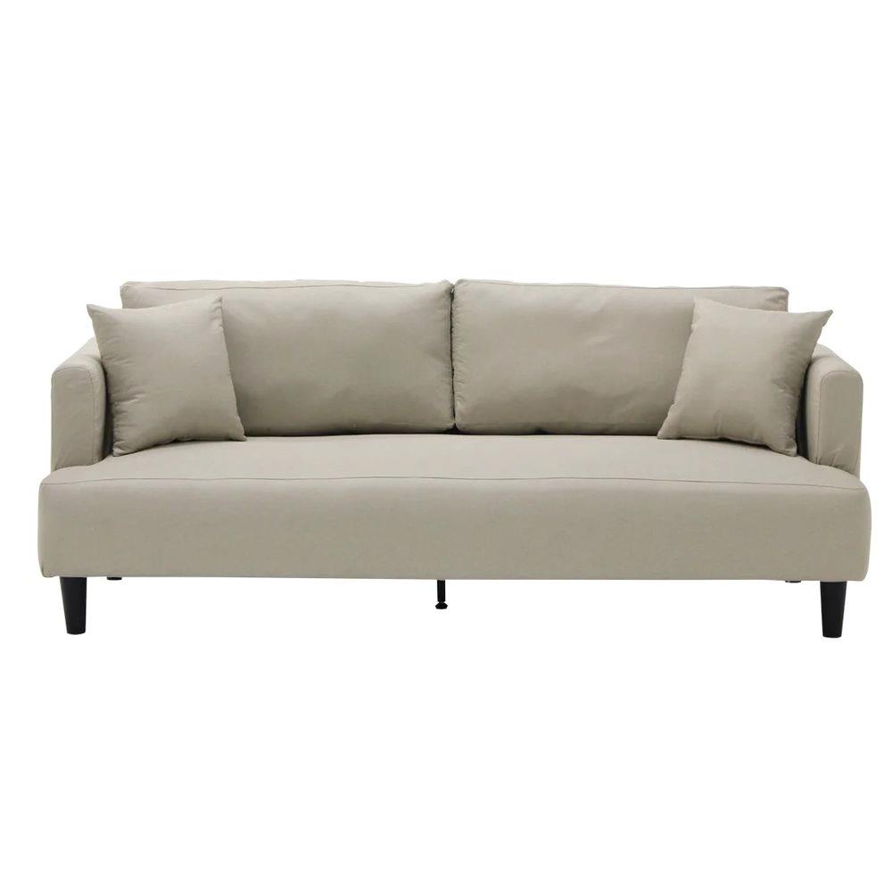 โซฟา 3 ที่นั่ง KONCEPT RYLYN สีน้ำตาลอ่อน