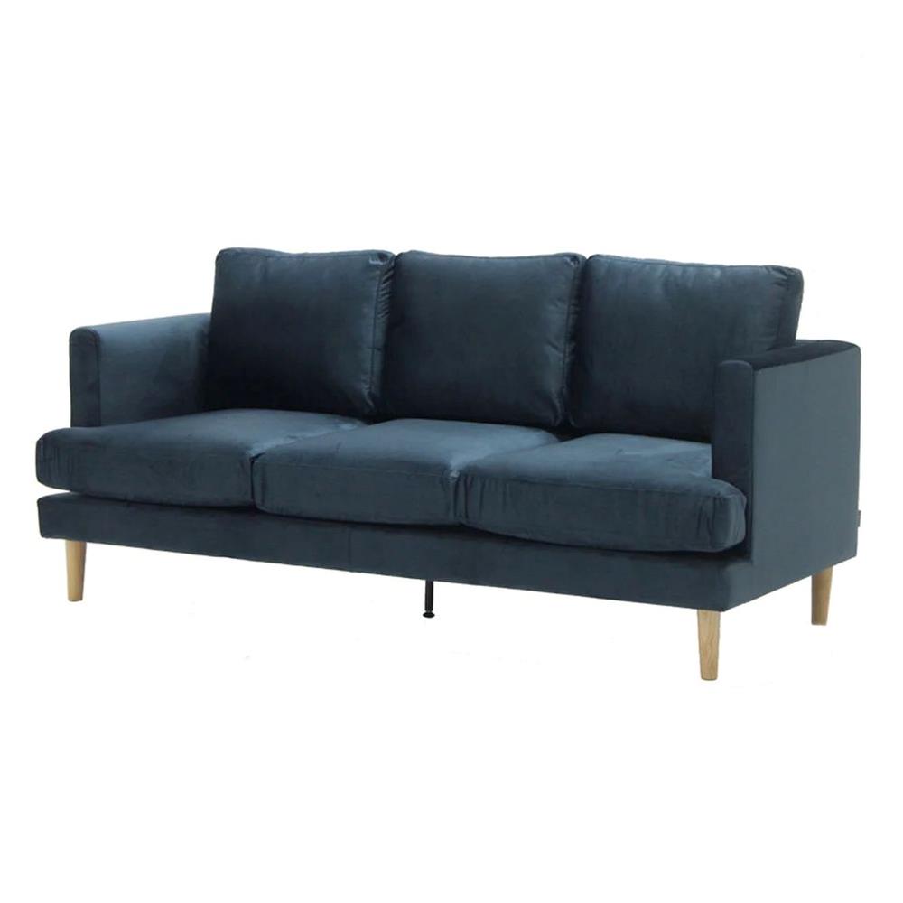 โซฟา 3 ที่นั่ง KONCEPT RUSSELL สีน้ำเงิน