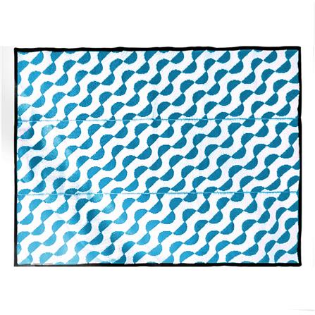 เสื่อพกพา MAT-ER TURQOUISE 150X200 ซม. สีขาว/ฟ้า