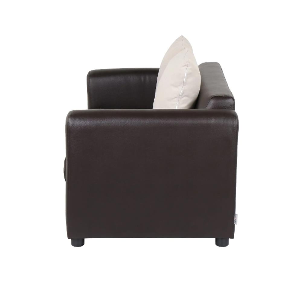 โซฟา 2 ที่นั่ง KONCEPT TAPPE สีน้ำตาล